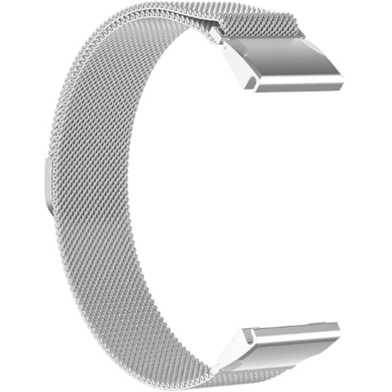 Ремешок ARMORSTANDART Milanese Magnetic для Garmin 20 mm Silver (ARM85722)