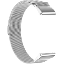 Ремешок ARMORSTANDART Milanese Magnetic для Garmin 20 mm Silver (ARM85722)