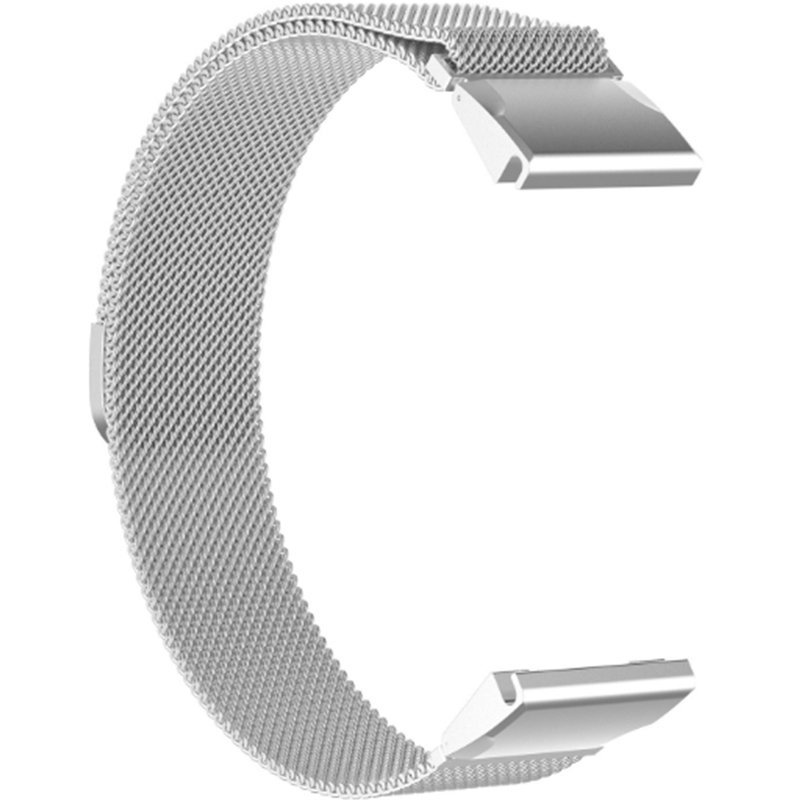 Ремешок ARMORSTANDART Milanese Magnetic для Garmin 22 mm Silver (ARM85719) Ремешок ARMORSTANDART Milanese Magnetic для Garmin 22 mm Silver (ARM85719)