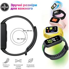 Ремінець ARMORSTANDART для Xiaomi Smart Band 9 Active Black (ARM85579)