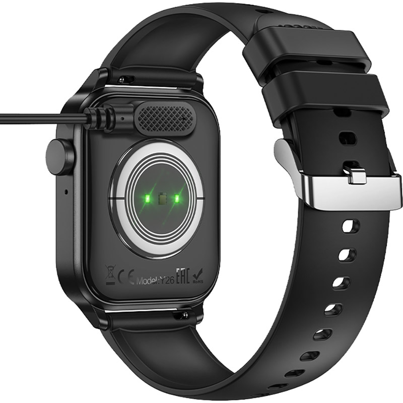 Mob/acc HOCO Зар.пристр.для смарт-годинників Y26/Y27 Smart sports watch charging cable Black Совместимость по модели HOCO Y27