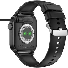 Mob/acc HOCO Зар.пристр.для смарт-годинників Y26/Y27 Smart sports watch charging cable Black