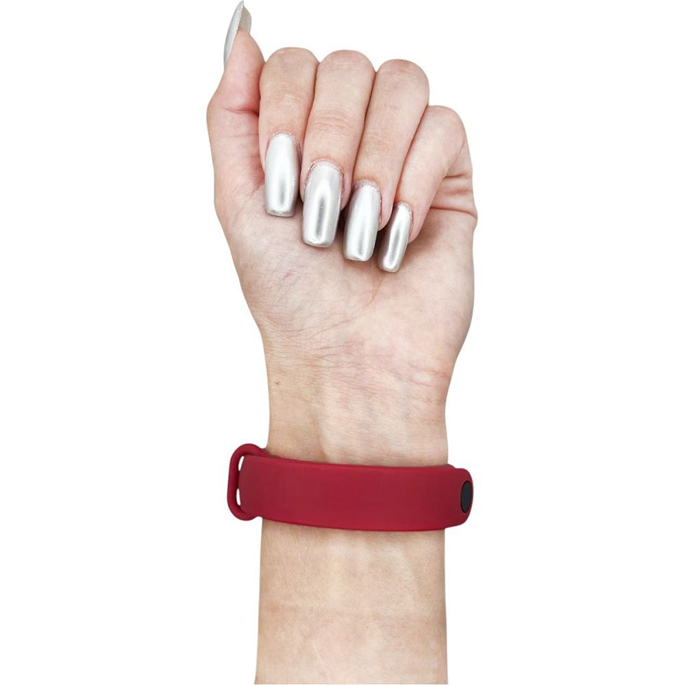 Зовнішній вигляд Ремінець BECOVER для Xiaomi Mi Smart Band 10 Red Wine (713620)