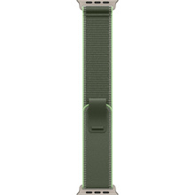 Ремінець APPLE 49mm Green/Neon TrailLoop M/L Natural Titanium Finish (MFT54ZM/A)