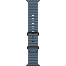 Ремешок APPLE OceanBand Black Titanium Finish для APPLE Watch 49mm AnchorBlue (MGCJ4ZM/A)