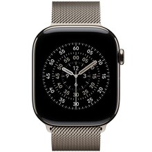 Ремешок APPLE Milanese Loop для Apple Watch 46 mm Natural S/M (MGJ24ZM/A)
