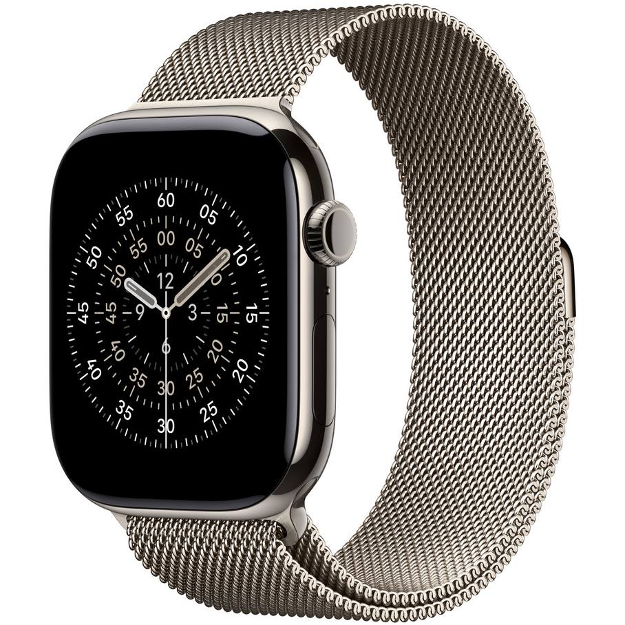 Ремешок APPLE Milanese Loop для Apple Watch 46 mm Natural S/M (MGJ24ZM/A) Совместимость по модели Apple Watch SE 44 мм 2022