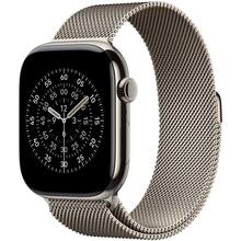 Ремешок APPLE Milanese Loop для Apple Watch 46 mm Natural S/M (MGJ24ZM/A)