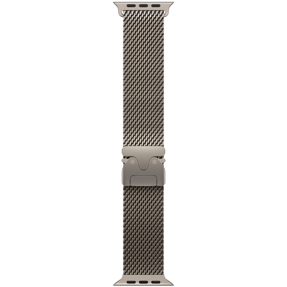 Ремешок APPLE Titanium Milanese Loop для Apple Watch 49 mm Natural Medium (MGHP4ZM/A) Ремешок APPLE Titanium Milanese Loop для Apple Watch 49 mm Natural Medium (MGHP4ZM/A)