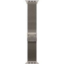Ремешок APPLE Titanium Milanese Loop для Apple Watch 49 mm Natural Medium (MGHP4ZM/A)
