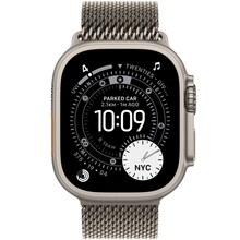 Ремешок APPLE Titanium Milanese Loop для Apple Watch 49 mm Natural Medium (MGHP4ZM/A)