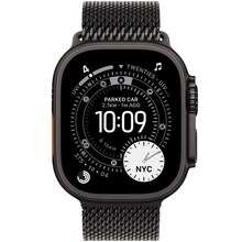 Ремешок APPLE Titanium Milanese Loop для Apple Watch 49 mm Black Medium (MGHT4ZM/A)