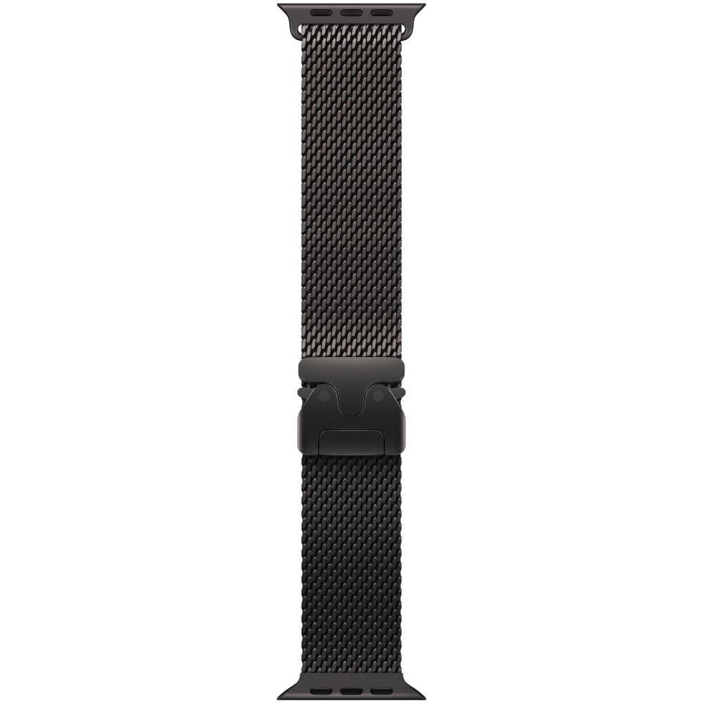 Ремешок APPLE Titanium Milanese Loop для Apple Watch 49 mm Black Large (MGHU4ZM/A) Ремешок APPLE Titanium Milanese Loop для Apple Watch 49 mm Black Large (MGHU4ZM/A)