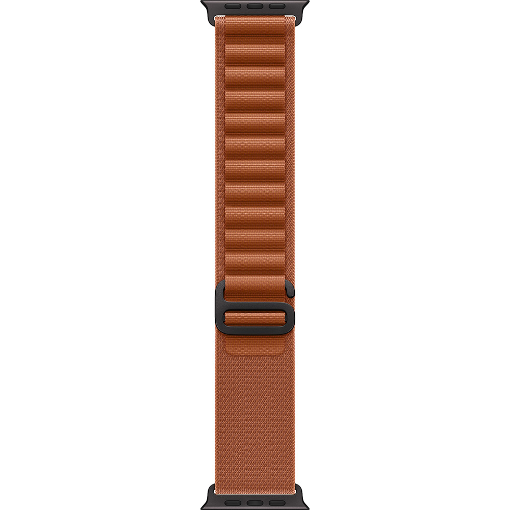 Ремінець Apple Watch Alpine Loop Small Black Titanium Finish 49mm Terra Cotta (MG9D4ZM/A)