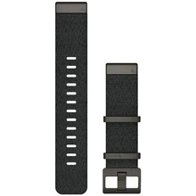 Ремінець GARMIN MARQ QuickFit 22m Jacquard-weave Nylon Heathered Black (010-12738-03)