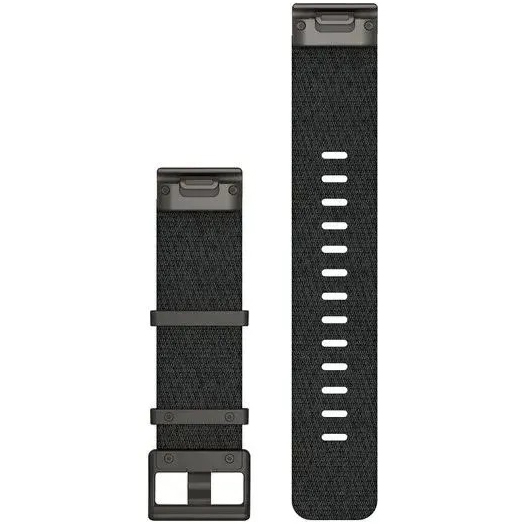 Ремінець GARMIN MARQ QuickFit 22m Jacquard-weave Nylon Heathered Black (010-12738-03) Сумісність за моделлю Garmin Marq
