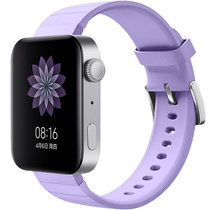 Ремешок BECOVER для Xiaomi Watch S4 41mm (18mm) Light Purple (713738) Совместимость Xiaomi Watch S4 (41 мм)