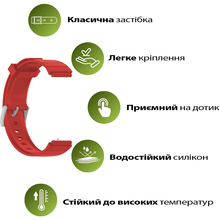 Ремешок BECOVER для Xiaomi Watch S4 41mm (18mm) Orange (713739)