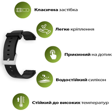 Ремешок BECOVER для Xiaomi Watch S4 41mm Black (713733)