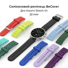 Ремінець BeCover для Xiaomi Watch S4 (22mm) Blue (713734)