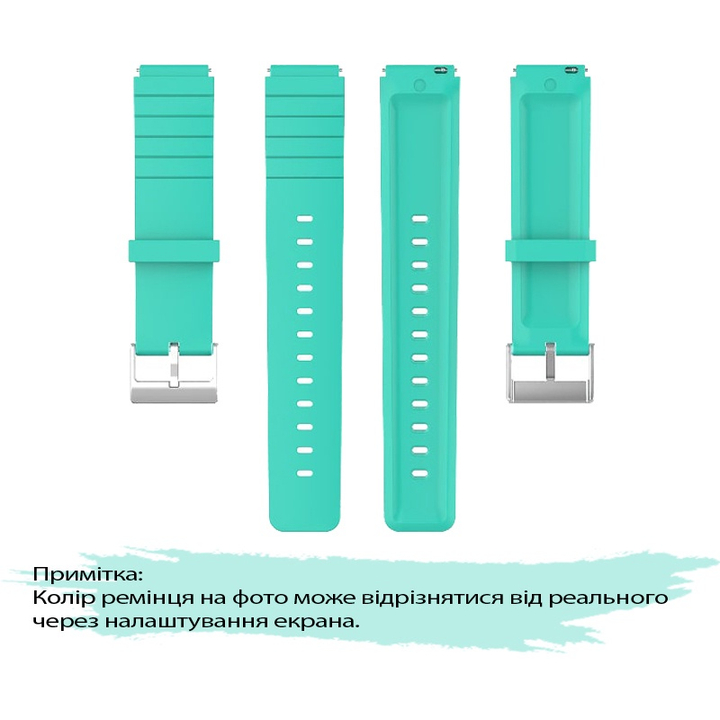 Ремешок BECOVER для Xiaomi Watch S4 41mm Green (713735) Материал силикон