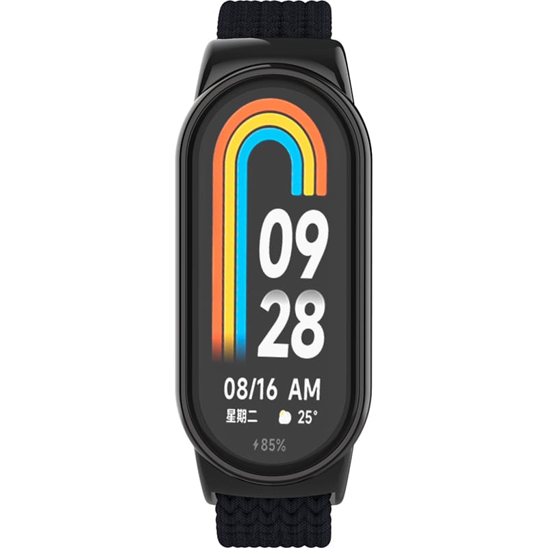 Ремінець ARMORSTANDART Braided Solo Loop для Xiaomi Smart Band 10/9/8 Black (ARM86879) Сумісність за моделлю Xiaomi Smart Band 10