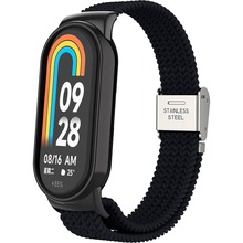 Ремешок ARMORSTANDART Braided Solo Loop для Xiaomi Smart Band 10/9/8 Black (ARM86879)