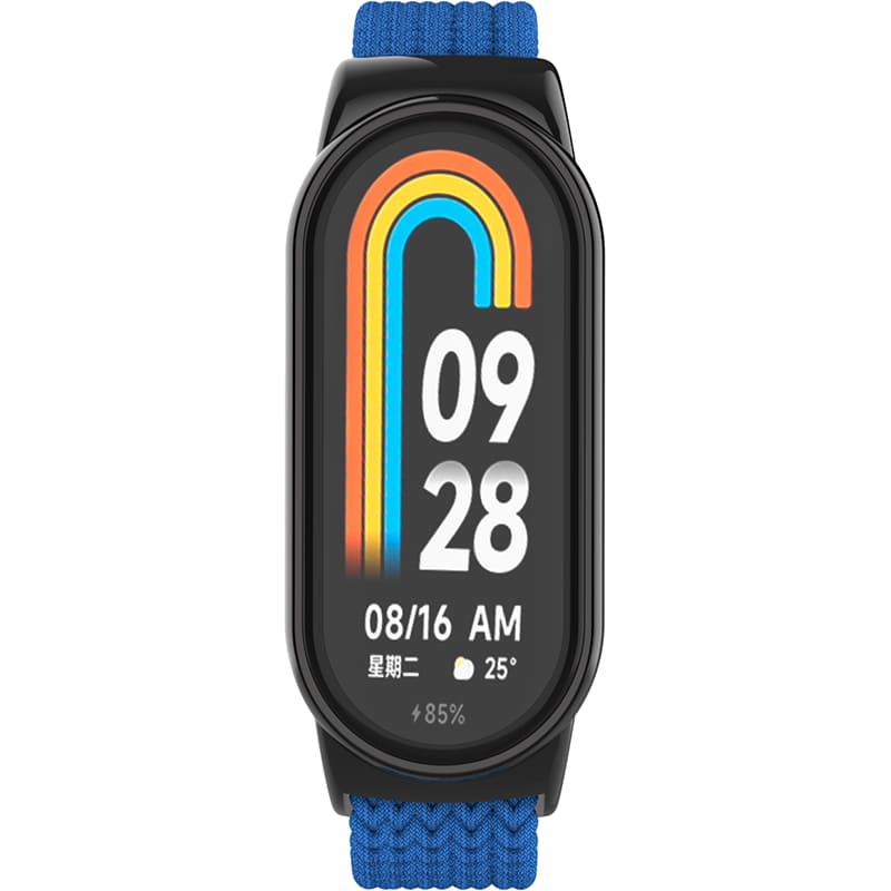 Ремешок ARMORSTANDART Braided Solo Loop для Xiaomi Smart Band 10/9/8 Blue (ARM86880) Совместимость по модели Xiaomi Smart Band 9
