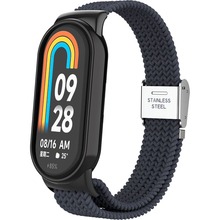 Ремешок ARMORSTANDART Braided Solo Loop для Xiaomi Smart Band 10/9/8 Charcoal (ARM86881)