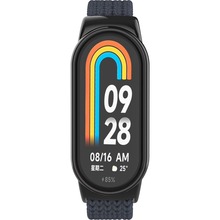 Ремешок ARMORSTANDART Braided Solo Loop для Xiaomi Smart Band 10/9/8 Charcoal (ARM86881)