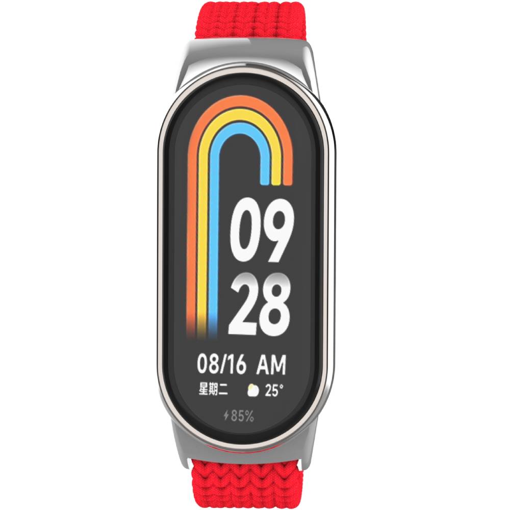 Ремешок ARMORSTANDART Braided Solo Loop для Xiaomi Smart Band 10/9/8 Red (ARM86884) Совместимость по модели XIAOMI Smart Band 8