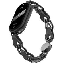 Браслет ARMORSTANDART Chain Wristband для Xiaomi Smart Band 10/9/8 Black (ARM86887)