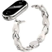 Браслет ARMORSTANDART Chain Wristband для Xiaomi Smart Band 10/9/8 Silver (ARM86889)