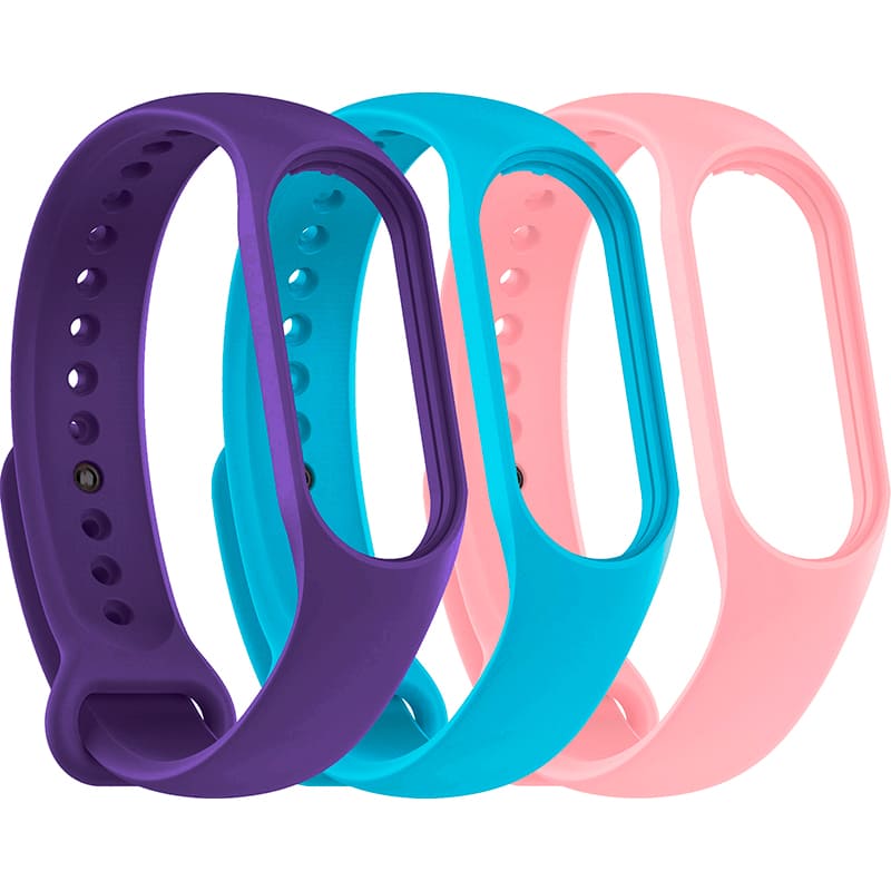 Комплект ремешков ARMORSTANDART для Xiaomi Mi Band 4/3 3 шт Crush (ARM87028) Совместимость по модели XIAOMI Mi Band 4