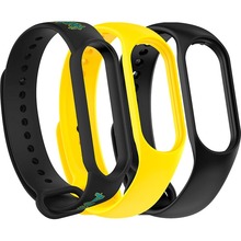 Комплект ремінців ARMORSTANDART для Xiaomi Mi Band 7/6/5 3 шт New Style Inscription (ARM87044)