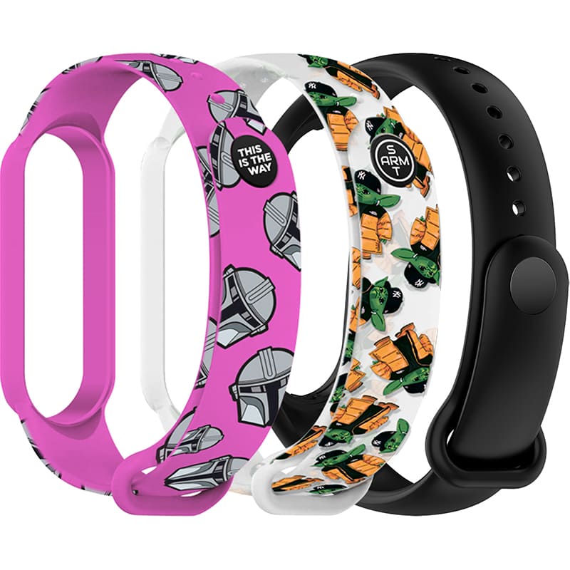Комплект ремінців ARMORSTANDART для Xiaomi Mi Band 7/6/5 TW2 3 шт (ARM87045) Комплект ремінців ARMORSTANDART для Xiaomi Mi Band 7/6/5 TW2 3 шт (ARM87045)