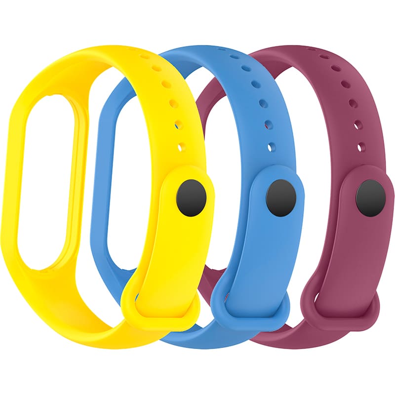 Комплект ремешков ARMORSTANDART для Xiaomi Mi Band 7/6/5 3 шт New Style Viola (ARM87046) Комплект ремешков ARMORSTANDART для Xiaomi Mi Band 7/6/5 3 шт New Style Viola (ARM87046)
