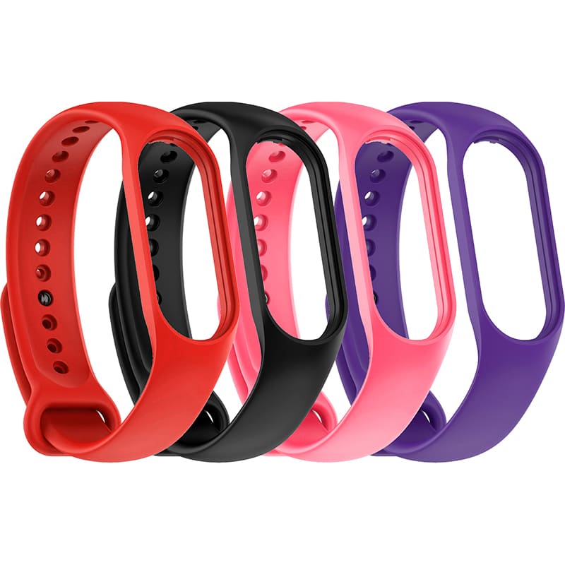 Комплект ремінців ARMORSTANDART для Xiaomi Mi Band 7/6/5 4 шт Sport (ARM87048) Сумісність за моделлю XIAOMI Mi Band 6