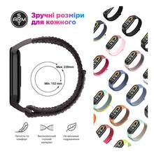 Ремешок ARMORSTANDART для Xiaomi Smart Band 10/9/8 Yellow/Grey (ARM86905)