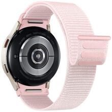 Ремінець ARMORSTANDART Nylon Band Samsung Galaxy Watch Watch 7/FE/6/6 Classic/5/5 Pro/4/4 Classic Light Pink (ARM86851)