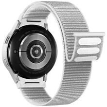Ремешок ARMORSTANDART Nylon Band для Samsung Galaxy Watch Watch 7/FE/6/6 Classic/5/5 Pro/4/4 Classic White (ARM86852)