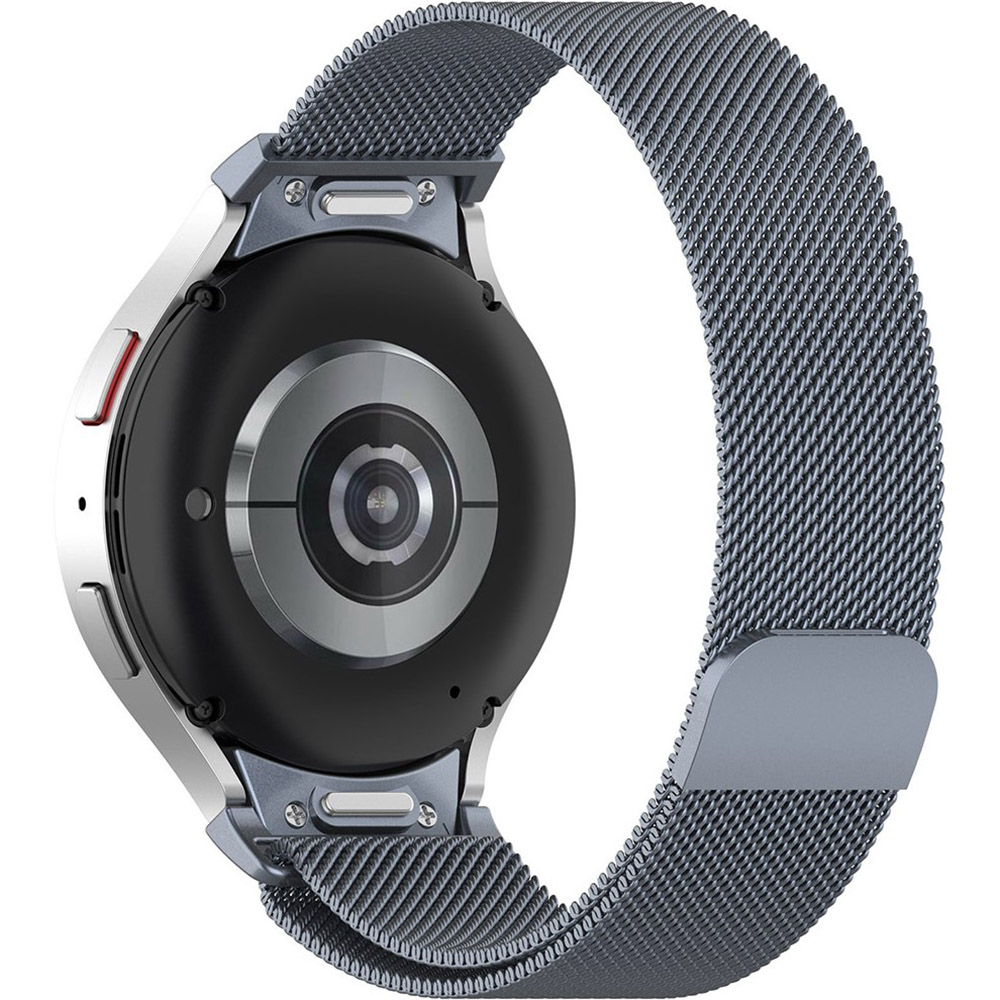 Ремінець ArmorStandart Milanese Magnetic для Samsung Galaxy Watch 7/FE/6/6 Classic/5/5 Pro/4/4 Classic Grey (ARM86843) Сумісність за моделлю Samsung Galaxy Watch 4 44mm