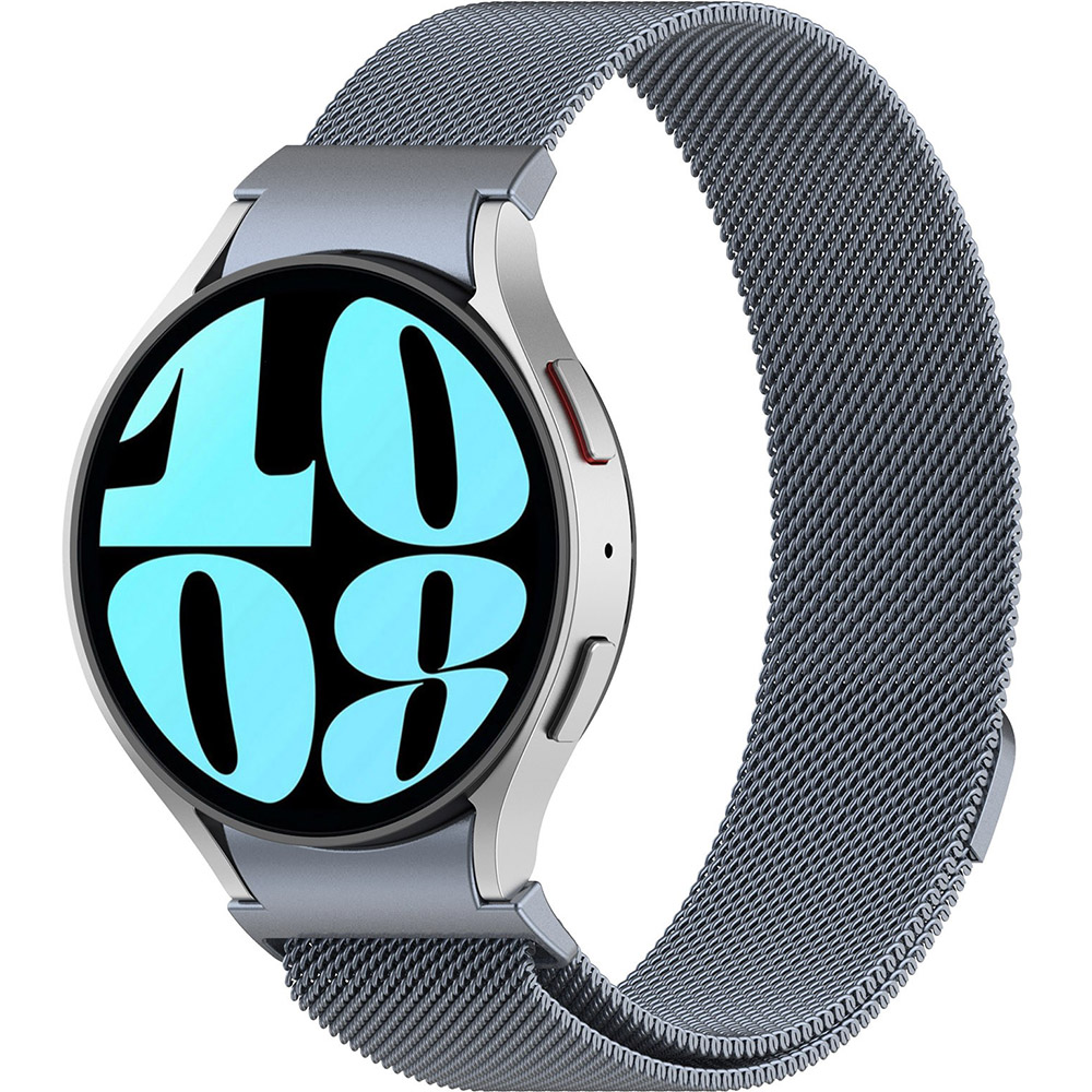 Ремінець ArmorStandart Milanese Magnetic для Samsung Galaxy Watch 7/FE/6/6 Classic/5/5 Pro/4/4 Classic Grey (ARM86843) Ремінець ArmorStandart Milanese Magnetic для Samsung Galaxy Watch 7/FE/6/6 Classic/5/5 Pro/4/4 Classic Grey (ARM86843)