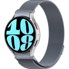 Ремінець ArmorStandart Milanese Magnetic для Samsung Galaxy Watch 7/FE/6/6 Classic/5/5 Pro/4/4 Classic Grey (ARM86843)