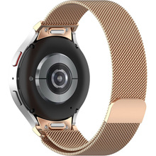 Ремешок ArmorStandart Milanese Magnetic для Samsung Galaxy Watch 7/FE/6/6 Classic/5/5 Pro/4/4 Classic Gold (ARM86844)