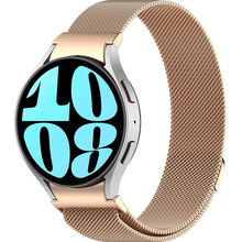 Ремешок ArmorStandart Milanese Magnetic для Samsung Galaxy Watch 7/FE/6/6 Classic/5/5 Pro/4/4 Classic Gold (ARM86844)