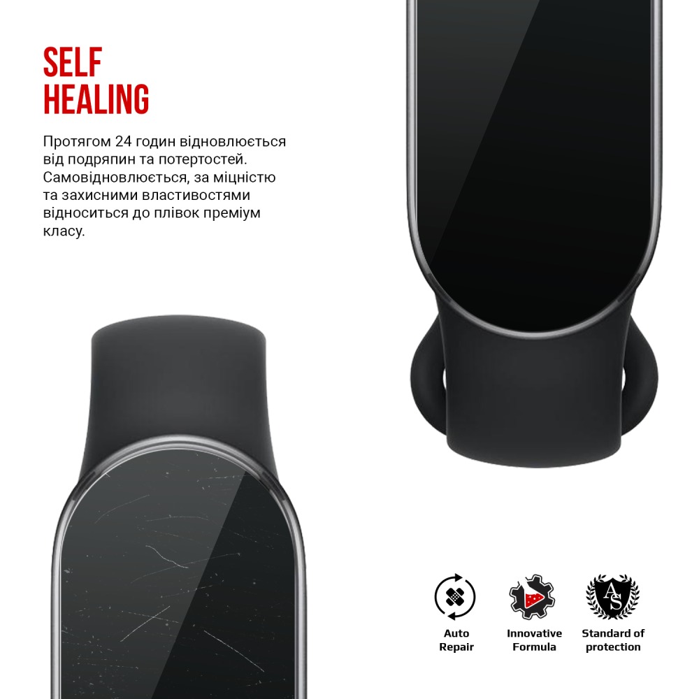 Защитная пленка ARMORSTANDART гидрогелевая для Xiaomi Smart Band 10 6 шт (ARM86642) Совместимость Xiaomi Smart Band 10