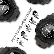 Захисна плівка ARMORSTANDART гідрогелева для Garmin Instinct E 40mm 6 шт (ARM86956)