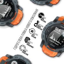 Защитная пленка ARMORSTANDART гидрогелевая для Garmin Instinct 3 50mm 6 шт (ARM86958)