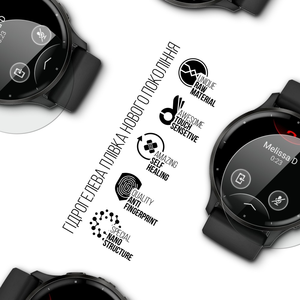 Захисна плівка ARMORSTANDART гідрогелева для Garmin Venu 3 45mm 6 шт (ARM86961) Сумісність за моделлю Garmin Venu 3